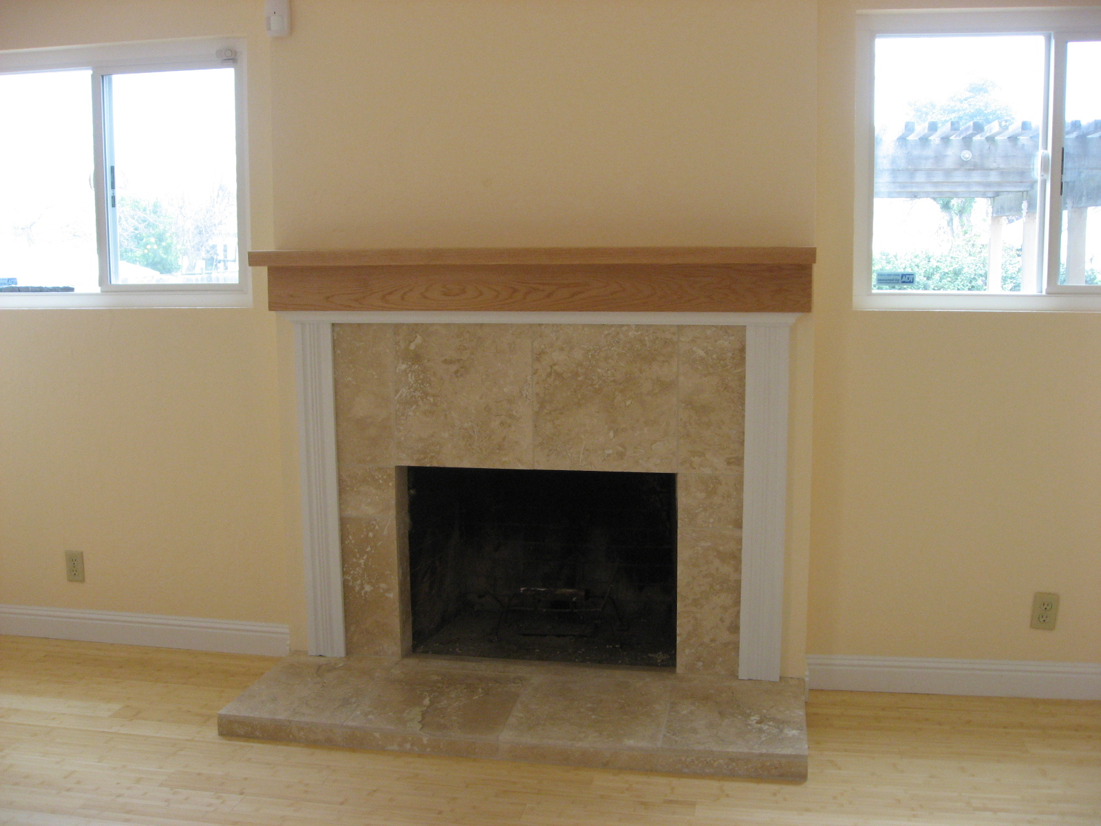 modern mantel